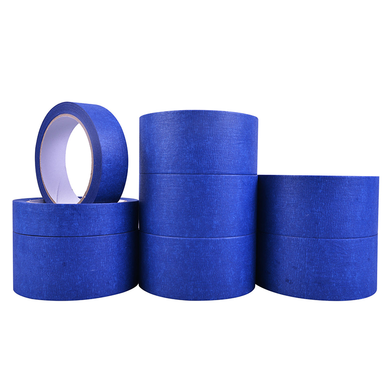 Cinta de enmascaramiento resistente a los rayos UV azul