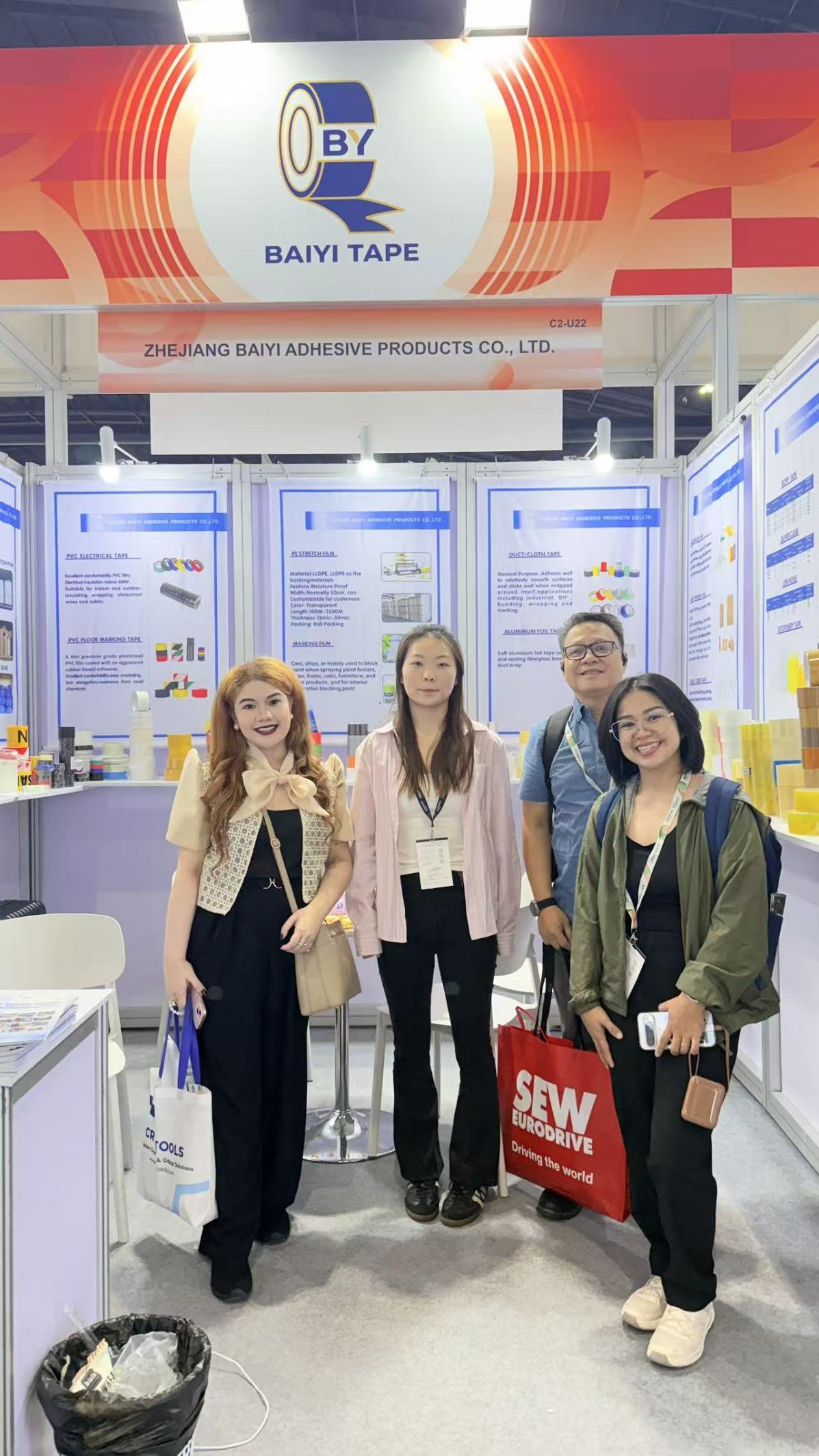Productos adhesivos Co., Ltd. de Zhejiang Baiyi